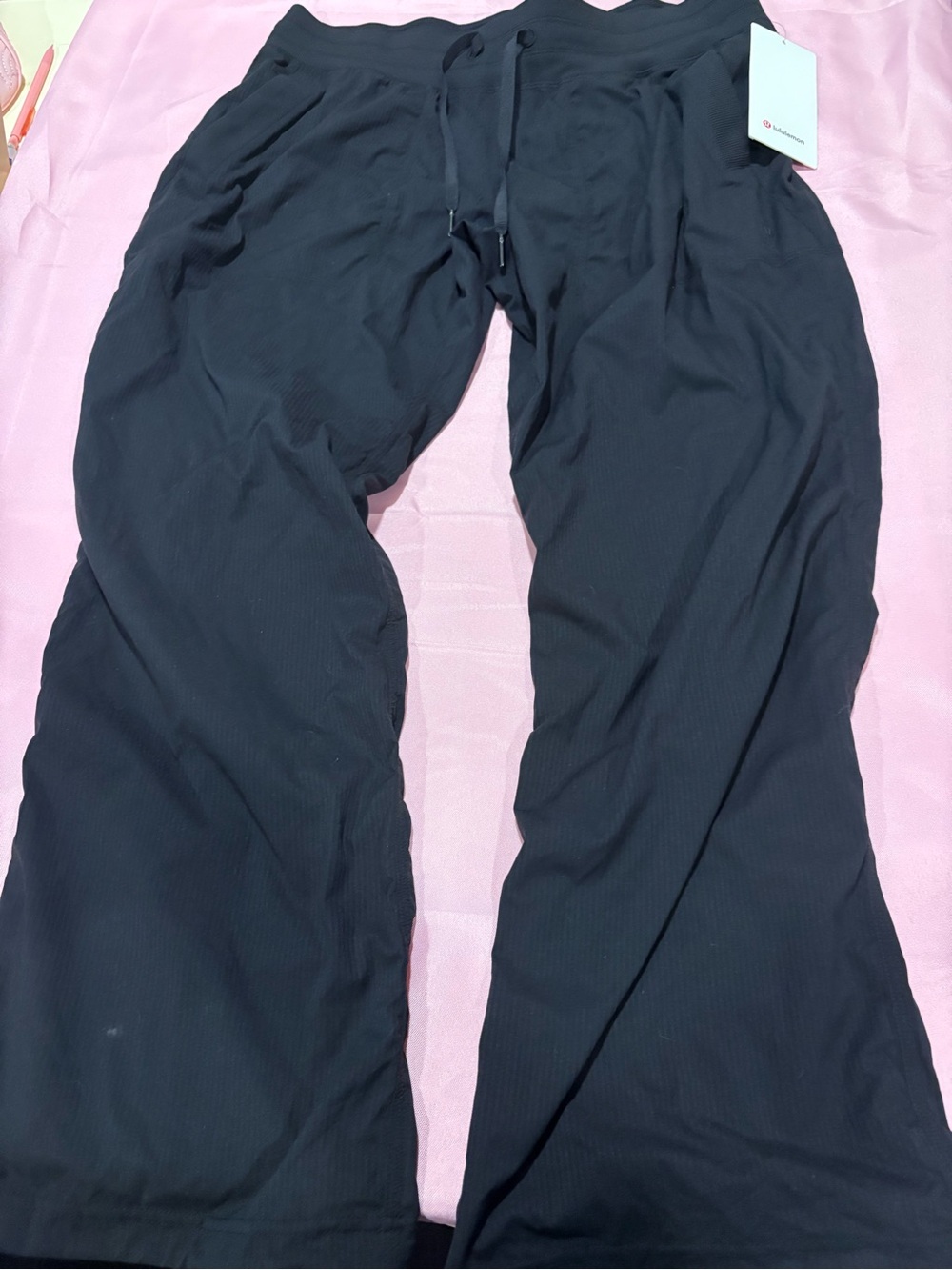 Lululemon Dance Studio Mid-Rise Pant Short Black Size 12 NWT 28.5” Inseam